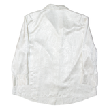 DEL MOD Womens Shirt White Floral Long Sleeve UK 22