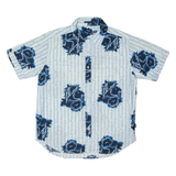 PEPE JEANS Mens Shirt Blue Floral L