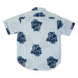 PEPE JEANS Mens Shirt Blue Floral L