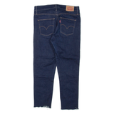 LEVI'S Slimming Womens Jeans Blue Regular Skinny W28 L23