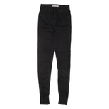 LEVI'S Mile High Womens Jeans Black Regular Skinny W25 L32