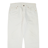 LEVI'S 618 02 Womens Jeans White Regular Straight W36 L30