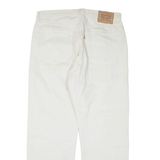 LEVI'S 618 02 Womens Jeans White Regular Straight W36 L30
