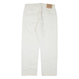 LEVI'S 618 02 Womens Jeans White Regular Straight W36 L30