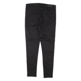 DIESEL Medium Rise Womens Jeans Black Regular Skinny W32 L28