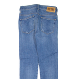 DIESEL Womens Jeans Blue Regular Straight W25 L27