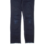 TOMMY HILFIGER Womens Jeans Blue Regular Straight W26 L27