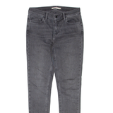 LEVI'S 710 Womens Jeans Grey Regular Skinny W28 L30