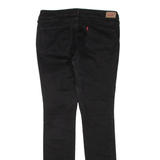 LEVI'S Womens Jeans Black Regular Skinny W30 L32