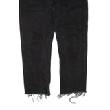 LEVI'S Mens Jeans Black Regular Straight W36 L27