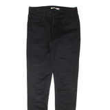 LEVI'S 710 Womens Jeans Black Regular Skinny W29 L32