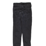 LEVI'S Mile High Womens Jeans Black Regular Skinny W26 L32