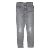 LEVI'S 311 Shaping Womens Jeans Grey Regular Skinny Stone Wash W26 L30