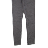 LEVI'S 711 Womens Jeans Grey Regular Skinny W26 L30