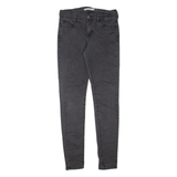 LEVI'S 710 Womens Jeans Grey Regular Skinny W29 L32