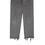 LEVI'S Womens Jeans Grey Regular Straight W24 L28