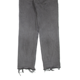 LEVI'S Womens Jeans Grey Regular Straight W24 L28