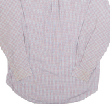 NAUTICA Mens Shirt Grey Check Long Sleeve M