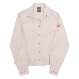 MAMMUT Womens Shirt Grey Check Long Sleeve XS