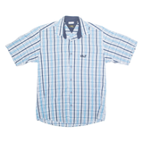 JACK WOLFSKIN Mens Shirt Blue Check L