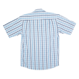 JACK WOLFSKIN Mens Shirt Blue Check L
