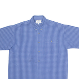 COLUMBIA Mens Shirt Blue Check XL