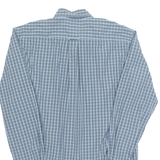 GANT Mens Shirt Blue Check Long Sleeve M