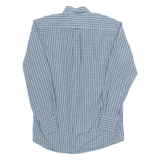 GANT Mens Shirt Blue Check Long Sleeve M