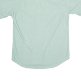 NEW TASTE Mens Plain Shirt Green M