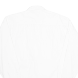 LIMIT Mens Plain Shirt White Long Sleeve XL