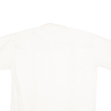 TROPICAL Mens Plain Shirt Cream XL