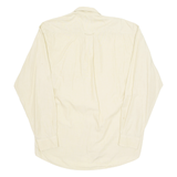 MCGREGOR Mens Plain Shirt Beige 90s Long Sleeve M