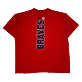 Braves Nike Mlb T-Shirt - 2XL Red Cotton