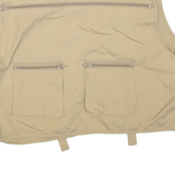 WOODFIELD Utility Mens Gilet Beige XL