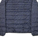 TIMBERLAND Insulated Mens Puffer Jacket Blue Camouflage S