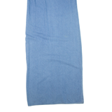 PANACHE Womens Shift Dress Blue Denim Sleeveless Long M