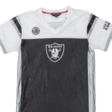 TOMMY HILFIGER X NFL Las Vegas Raiders Womens T-Shirt Dress Black Knee Length M
