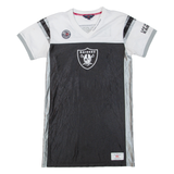 TOMMY HILFIGER X NFL Las Vegas Raiders Womens T-Shirt Dress Black Knee Length M