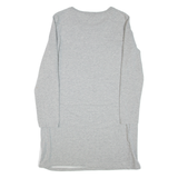 DKNY Womens Day Dress Grey Long Sleeve Knee Length L