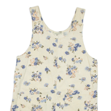 JENNA LANE Womens Shift Dress Beige Floral Sleeveless Short M