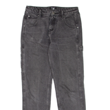 RESET Carpenter Womens Jeans Grey Regular Tapered W30 L30