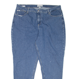 CALVIN KLEIN JEANS Womens Jeans Blue Regular Mom W40 L31