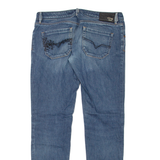 DIESEL Navy Womens Jeans Blue Slim Tapered Stone Wash W30 L32