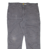CARHARTT Workwear Womens Jeans Grey Relaxed Tapered W38 L30