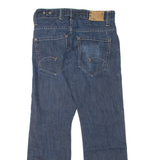 G-STAR Mens Jeans Blue Regular Straight Stone Wash W31 L32