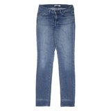 LEVI'S 712 Womens Jeans Blue Slim Straight Stone Wash W26 L32