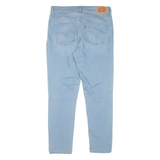 LEVI'S Slimming Womens Jeans Blue Slim Skinny W29 L27