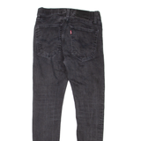 LEVI'S Taper BIG E Mens Jeans Black Slim Skinny W27 L30