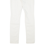 LEVI'S Low Rise Distressed Womens Jeans White Slim Skinny W27 L32