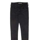 LEVI'S 710 Womens Jeans Black Slim Skinny W27 L30